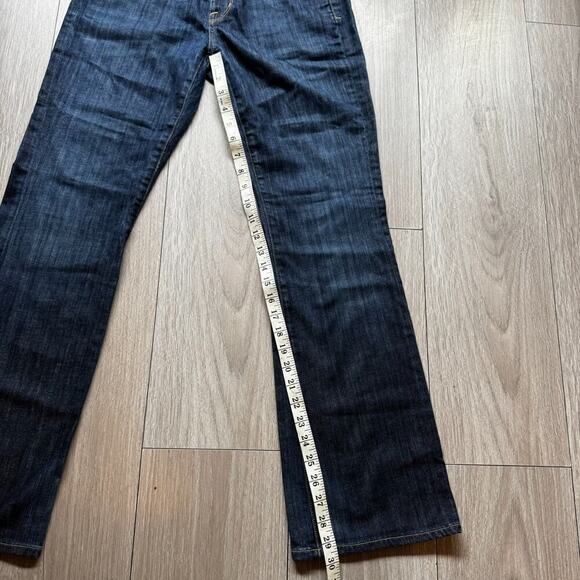 Citizens Of Humanity Dark Blue Straight Leg Jeans - Picture 14 of 14